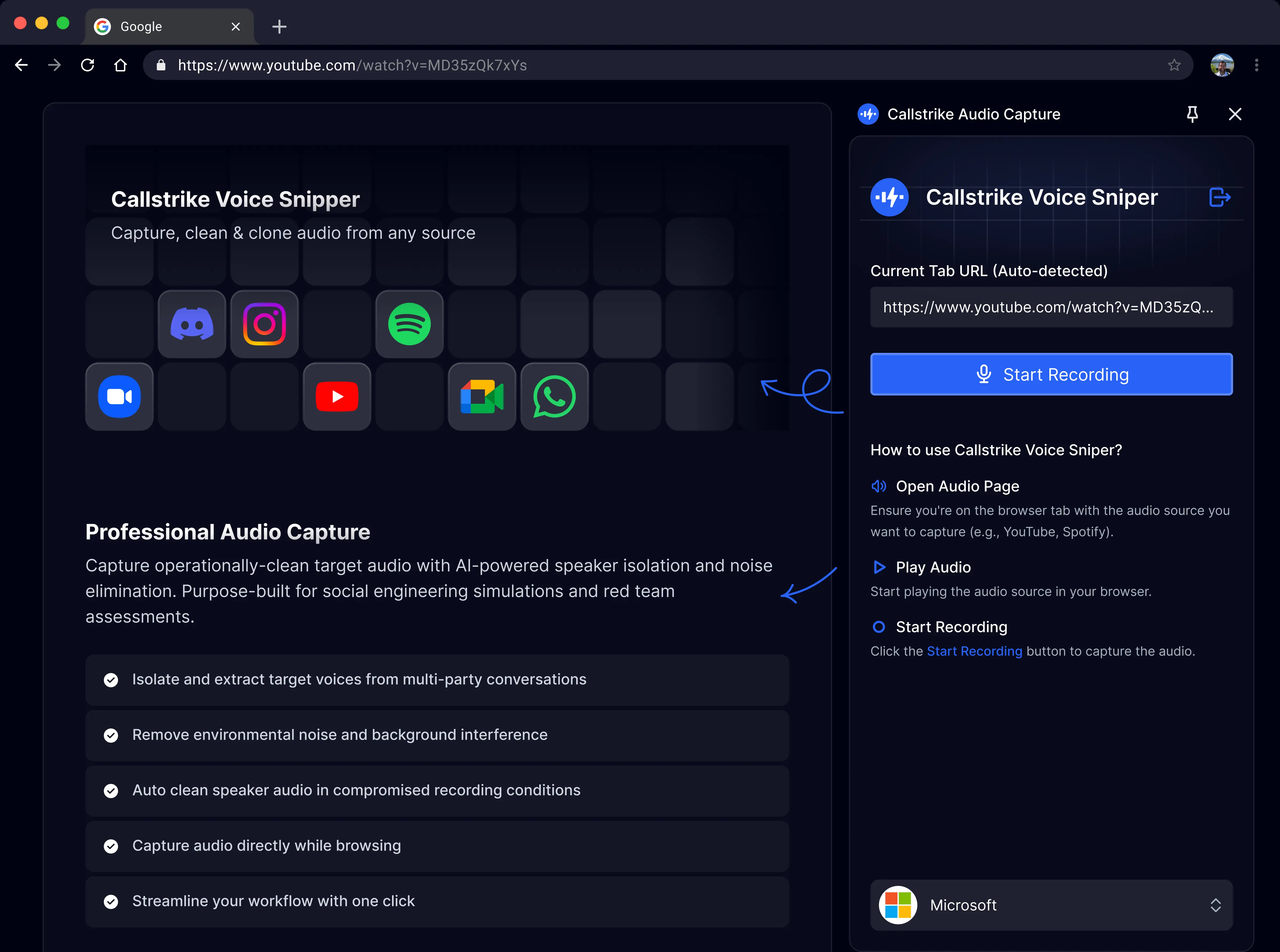Rapid Voice Acquisition