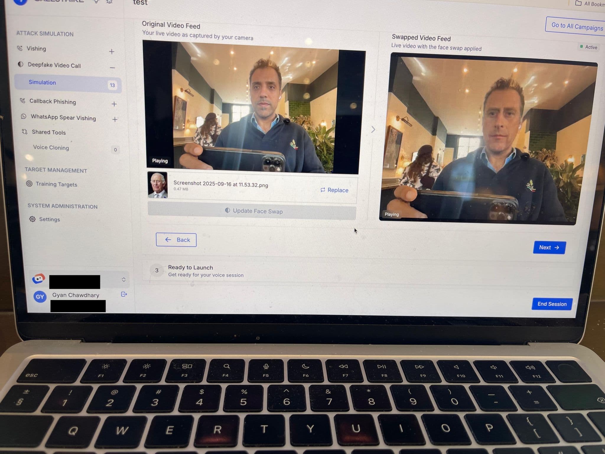 Deepfake Phishing